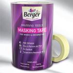 Berger Muliticolors Plastic Masking Tape 20Metre With High Adhesion For Multipurpose Application - 48 Mm