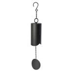 Qwick Click Decor Metal Cow Bell Large Wind Chime for OM Sound and Positive Energy