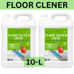 Kyara Dreams Floor Cleaner 10 Liter Green Fragrance Disinfectant Floor Cleaner Liquid, Biodegradable, Non-Toxic