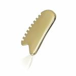 Vintageware Bronze Kansa Gua Sha Heart Shape Massage Tool, Kansa Comb Tendon Massage Scraping Tool Muscle Pain Relief, Myofascial Stress Release and Breaking up Scar Tissue Perfect IAMS Tool