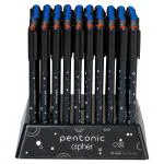 Pentonic Cipher Ball Pens, Assorted Ink, 100 Pens Jar, Pack of 1
