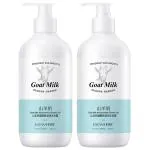 Chitaaksh Goat milk Mousse body wash whitening shower gel moisturizing Shower Gel | 300ml