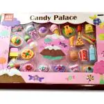 Festiko Candy Junk Food Theme Eraser Set of 23 Pcs For Kids with Cute Candy & Junk Food Characters, stationery Gift for Kids