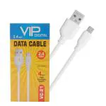 VIP DATA CABLE WHITE MICRO USB TYPE VC-21