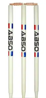ABSO Wooden Soldier Cricket Wickets Stumps(3 Pcs)