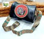 NEXUS INDIA ENTERPRISES Women Stylish Leather Crossbody Bag stones 2