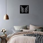 Vah Black Wooden Butterfly Wall Art Decor Hanging Office