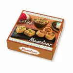 HIRA SWEETS Assorted Sweets Festive Gift Pack | Soan Papdi 500g | Bhakhar Badi 200g | Rasgulla Tin 500g | Dry Fruit Mixture 200g | Fresh Traditional Indian Mithai | Diwali Gift Hampers For Family