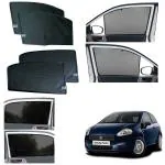 WolkomHome car Fix Curtain Window Shades Half Curtains Sunshade for Fiat Grand Punto