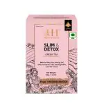 HEALTHY & HYGIENE Slim & Detox Green Tea Tasty | Organic | Natural Flavour For Feeling Refresh And For Weight Loss (Box Have 20 Pyramid Tea Bags) Green Tea Pouch (20 Bags)