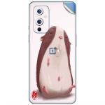 GADGETSWRAP Printed Vinyl Skin Sticker for Oneplus 9 - funny hamster 2