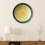 Fanusta Antonia Green Double Disc Metal Wall Art Medium
