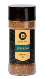 Brew and Bliss Irish Cream Instant Coffee 100g