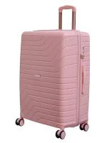 Romeing Tuscany 28 inch, Polypropylene Luggage, Hard-sided, (Pink 75 cms) Check-in Trolley Bag