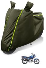 Auto Hub 100% Waterproof Bike Cover for TVS Star City Plus Coated, Dustproof UV Protection Custom Fit bike cover-(Green)