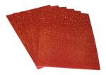 Lakeer A4 Glitter Foam Sheet Sparkles Red Color, for Art & Craft, Decoration, Gift Wrapping, Scrapbooking, Craft Project, Etc.