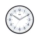 Ajanta Night Glow Radium Plastic Wall Clock (Black, 310x44x310mm)(2937 Black)