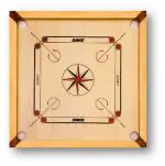 Synco Mango83 4 mm Wooden Carrom Board with 2 x 1.5 inch Frame Size