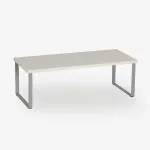 INVISIBLE BED Sturdy Portable Laptop Table, Bed Table, Lapdesk, Study Table, Heavy Duty Laptop Desk For Sofa/Couch/Floor (76.5 X 33.5 X 25.3 Cm; Glossy White)