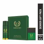 DENVER Hamilton Gift Set Combo 200 ml Deodorant + 60 ml Perfume Deodorant Spray - For Men