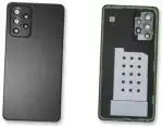 NAFS Black Back Panel For Samsung Galaxy A52