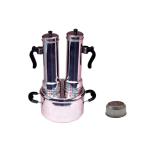 MYNAKSHA Puttu Maker/ / Puttu Steamer Big 3 Plus 1 Free Extra Big with Caps, White