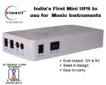 |FiGNUT|Flexi Mini UPS for Wi-Fi Router|Power Backup 5 hours*|Dual outputs 12V & 5V|7650 mAh (30.6Wh)Li-ion Battery|Zero transfer time|Also compatible to use with CCTV, Set top box, Electronic keyboards, Drum pad |Media Converter|