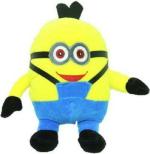 Saubhagye Multicolor Cute Minion Soft Toys, size-20 cm for 1 year and above
