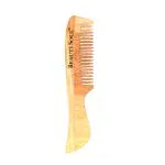 Beautisoul Organic Neem Wood Comb with Handle | Kachi Neem Wood | Kangi for Hair | Neem Wood Comb for Women and Men