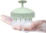ZEXREL Hair Scalp Massager, Shampoo Brush Silicone Head Washer Brush Handheld Shower Scalp Scrubber Cleansing Brush for Removing Dandruff