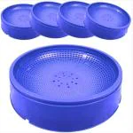 G P S - Pigeon Egg Bowl - Set of 5 Piece, Size: (24X6.5 cm) (LXH), Pigeon Breeding Nest Bowl for Hatching Eggs, Suitable for Pigeon - (Blue)