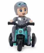 Elecart Electronic toy | With 3D Lights & Music | Tricycle For Kids | Battery Operated