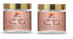 BEEFEE DE-TAN Face Pack For Men's And Woman's (Pack of 2 _ 100gm Each)