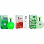 Formless Set of Attarful 40ml ,Rose 30ml and Rajnigandha 40ml perfumes Perfume 110 ml (For Men & Women)