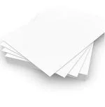 Vibhuti Crafts A4 White Mount Board Set of 10 - 350 GSM Thick, Acid-Free, Ideal for Framing, Scrapbooking, and Art Projects