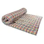 Tapodhani Soft Cotton Filled Mattress/Gadda (6x4ft,72x48Inch) Multicolour