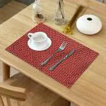 RATAN CART Design Pure Cotton Printed Table Mat Set Of 6