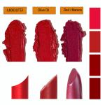 Girls Mail Almond Butter Lipstick Long Lasting, Matte Finish| Non Drying Color Set Of 2 (Divine Maroon, Ruby Red)