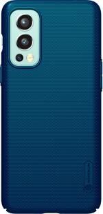 Nillkin OnePlus Nord 2 5G Blue Plastic Dust Proof and Anti Fingerprint Mobile Back Cover