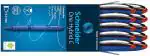 Luxor Schneider One Hybrid Roller Ball Pen - Red | 0.3 mm | Pack of 10 | 2000 mtrs writing length | Waterproof Ink | Consistent ink flow | Ideal for Professionals-Office essential