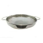 Sygnius Multi Purpose S.S Cover/Puran Jali (PJ-8) 20 cm, Silver, Purpose for Sieving Strainer for Kitchen,Restaurant
