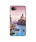 Casotec Venice Design Printed Silicon Soft TPU Back Case Cover for LG Q6