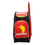 GLS Sniper Duffle Cricket Kit Bag with One Side Bat Sleeve (Red)