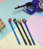 Johnnie Boy Cute super hero Pen For kids (Pack of 4)