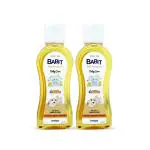 Babit Soothing Baby Massage Oil-Each 100 ml(Pack of 2)|Baby Care| Enriched With 9 Natural Oils| Soft, Silky & Smooth Skin| Gentle On Baby Skin| Non-Greasy| Dry Skin Relief| Paraben & Mineral Oil Free