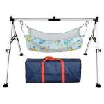 ZuMart Multicolor NRI Ghodiyu ZUMART Hammock Stainless Steel Cradle for New Born Babys