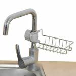 MOLTERA soap Holder for Kitchen Sink soap Holder Stainless Steel Faucet Rack for Kitchen Sink Stand Sponge Holder for Kitchen Sink Dish soap Holder for Kitchen Sink Rack for Kitchen soap Holder Sink