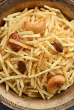 Ghotaram Farali Chiwda/Upwas, Vrat, Fast Mixture Namkeen/Aloo Lachha Mungfali Sabudana Mix/Farali/Falhari Potato Mixture PHALHARI CHIWDA Farsan with Goodness Of Black Pepper-1Kg*6Pack