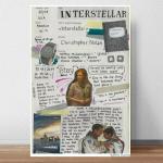 RAINFIRE CREATION Intersteller Movie Poster for Home Office and Student Room Wall Decor | 12x18 Multcolor RFCP-171 Paper Print (18 inch X 12 inch)