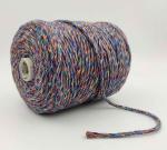 Macrame 3 Ply Multicolor Twisted Macrame 100 m